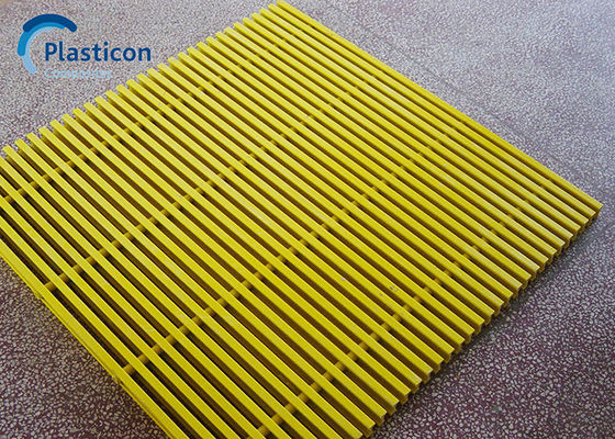 Pultrusion Fiberglass Diperkuat Plastik Grating Gratewalk Fiberglass Grating