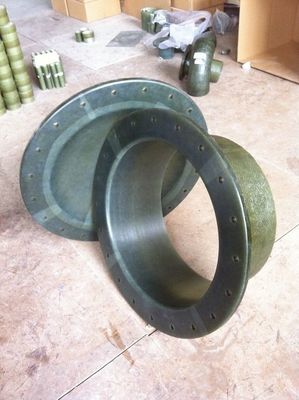 ASME RTP-1 FRP Manhole Manway dengan penutup kubah untuk FRP tank dan kapal