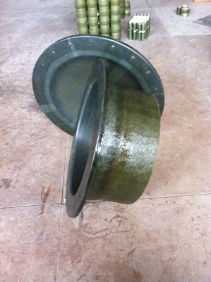 Korosi Resistensi GRP Manhole Fiber Chamber Cover kustom