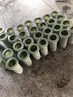 Polyester Resin Flange FRP Desain Disesuaikan Sambungan Bolting