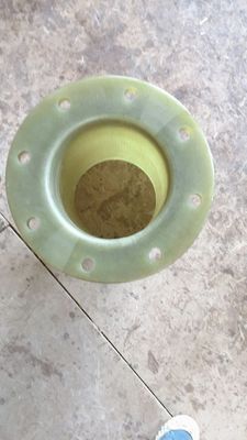 Putih DN25 GRP Flange Diperkuat Plastik Stub Flange DN1000 Ukuran