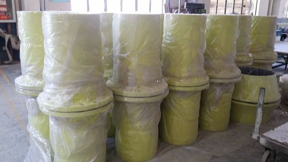 Kuning tahan cuaca FRP Chamber Cover GRP Manhole Disesuaikan