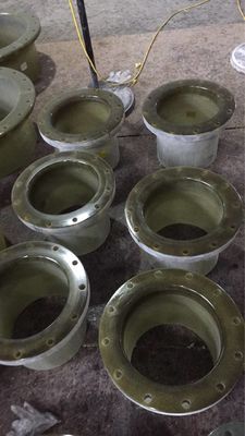 Full Face Flange GRP Bahan Plastik Diperkuat Serat Kaca