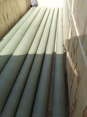 Pertanian FRP Pipe DN1000 Dia High Strength Fiberglass Pipe