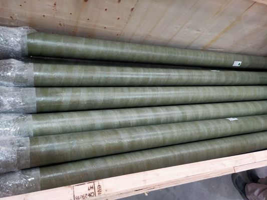 5.8 Meter Fiberglass Pipe 2.5mm Tepi Fiberglass Diperkuat