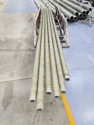 Pipa bertulang kaca tebal 2 mm untuk industri kimia dan petrokimia