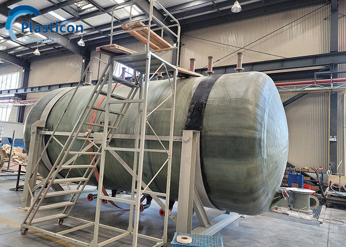 Anti Korosi FRP Acid Storage Tanks Fiber Reinforced Plastic Tank