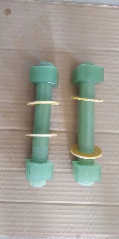 Bolt Epoxy FRP dengan Kacang Untuk Isolasi Listrik Dan Ketahanan Korosi